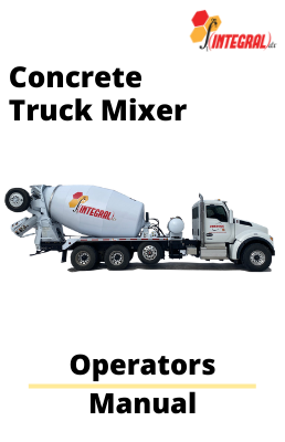 Concrete Truck Mixer Operators Manual