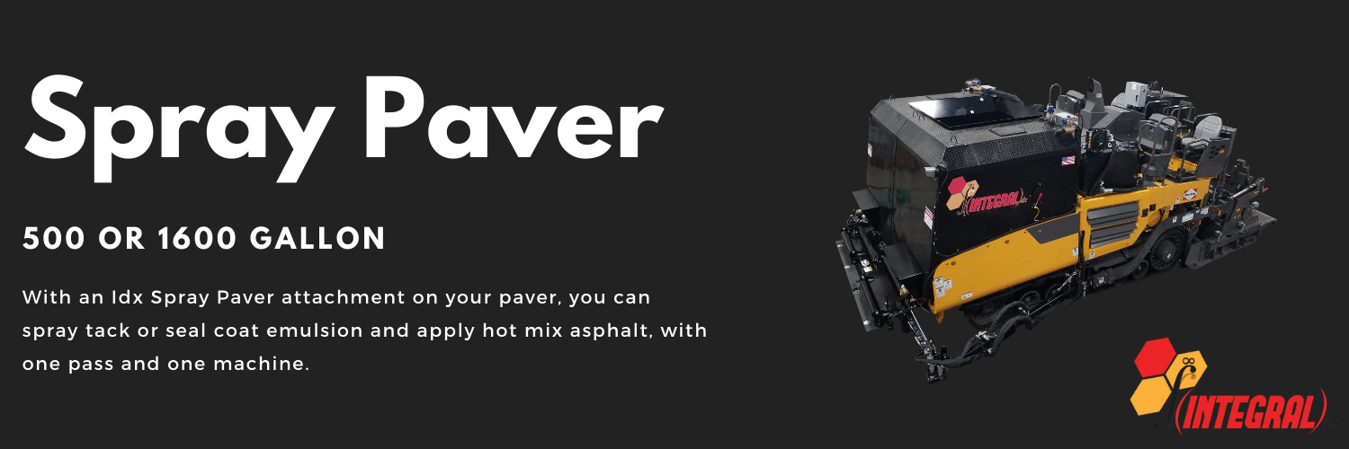 Spray Paver - Integral dx